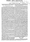 The Examiner Sunday 23 July 1826 Page 1