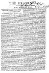 The Examiner Sunday 22 October 1826 Page 1