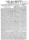 The Examiner Sunday 29 October 1826 Page 1