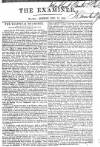 The Examiner Sunday 10 December 1826 Page 1
