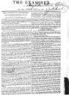 The Examiner Sunday 15 July 1827 Page 1