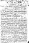 The Examiner Sunday 11 November 1827 Page 1