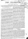 The Examiner Sunday 04 May 1828 Page 1