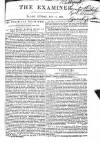 The Examiner Sunday 11 January 1829 Page 1