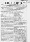 The Examiner Sunday 21 November 1830 Page 1