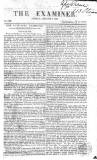 The Examiner Sunday 02 January 1831 Page 1