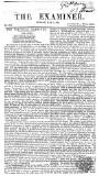 The Examiner Sunday 01 May 1831 Page 1