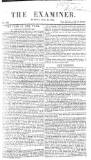 The Examiner Sunday 24 July 1831 Page 1