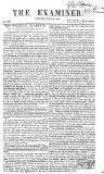 The Examiner Sunday 31 July 1831 Page 1