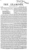 The Examiner Sunday 16 October 1831 Page 1