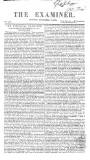 The Examiner Sunday 18 December 1831 Page 1