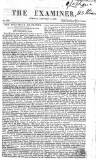 The Examiner Sunday 01 January 1832 Page 1