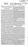 The Examiner Sunday 15 January 1832 Page 1