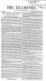 The Examiner Sunday 04 November 1832 Page 1