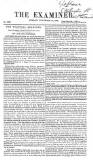 The Examiner Sunday 11 November 1832 Page 1