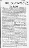 The Examiner Sunday 02 December 1832 Page 1