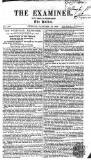 The Examiner Sunday 13 January 1833 Page 1