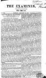 The Examiner Sunday 20 January 1833 Page 1