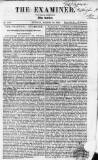 The Examiner Sunday 24 March 1833 Page 1