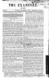 The Examiner Sunday 13 October 1833 Page 1