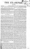 The Examiner Sunday 16 February 1834 Page 1