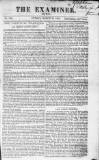 The Examiner Sunday 23 March 1834 Page 1
