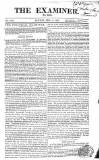 The Examiner Sunday 08 February 1835 Page 1