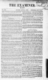 The Examiner Sunday 21 June 1835 Page 1