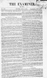 The Examiner Sunday 03 January 1836 Page 1