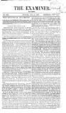 The Examiner Sunday 10 January 1836 Page 1