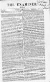 The Examiner Sunday 13 March 1836 Page 1