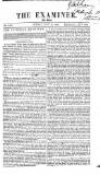 The Examiner Sunday 24 July 1836 Page 1