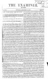 The Examiner Sunday 08 January 1837 Page 1
