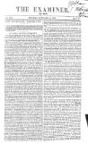 The Examiner Sunday 15 January 1837 Page 1