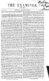 The Examiner Sunday 22 January 1837 Page 1