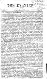 The Examiner Sunday 12 February 1837 Page 1