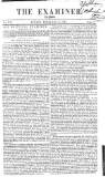 The Examiner Sunday 19 February 1837 Page 1