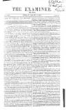 The Examiner Sunday 19 March 1837 Page 1