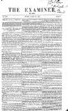 The Examiner Sunday 27 May 1838 Page 1