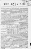The Examiner Sunday 27 January 1839 Page 1