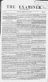 The Examiner Sunday 24 February 1839 Page 1