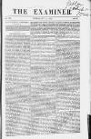 The Examiner Sunday 21 July 1839 Page 1