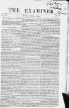 The Examiner Sunday 11 August 1839 Page 1