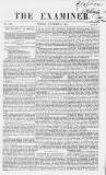 The Examiner Sunday 03 November 1839 Page 1