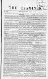 The Examiner Sunday 24 November 1839 Page 1