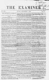 The Examiner Sunday 01 December 1839 Page 1