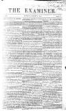 The Examiner Sunday 05 January 1840 Page 1