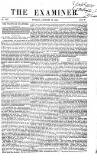 The Examiner Sunday 12 January 1840 Page 1