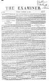 The Examiner Sunday 16 February 1840 Page 1