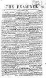 The Examiner Sunday 12 April 1840 Page 1